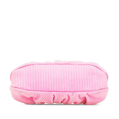 フェンディ ピーカブークリック チェーン ショルダーバッグ 8BP118 ピンク スウェード レディース FENDI 【中古】