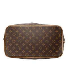 ルイ ヴィトン モノグラム パレルモGM トートバッグ ショルダーバッグ 2WAY M40146 ブラウン PVC レザー レディース LOUIS VUITTON 【中古】