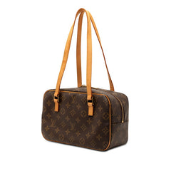 ルイ ヴィトン モノグラム シテMM ハンドバッグ ショルダーバッグ M51182 ブラウン PVC レザー レディース LOUIS VUITTON 【中古】