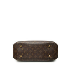 ルイ ヴィトン モノグラム モンテーニュMM ハンドバッグ ショルダーバッグ 2WAY M41056 ブラウン PVC レザー レディース LOUIS VUITTON 【中古】