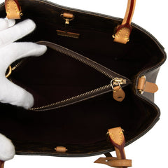 ルイ ヴィトン モノグラム モンテーニュMM ハンドバッグ ショルダーバッグ 2WAY M41056 ブラウン PVC レザー レディース LOUIS VUITTON 【中古】