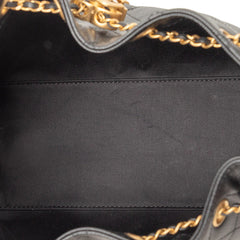 シャネル シャネル25 スモール ハンドバッグ チェーン ショルダー AS5293 ブラック キャビアスキン レディース CHANEL 【中古】