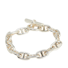 エルメス シェーヌダンクルGM 15コマ ブレスレット SV925 シルバー メンズ HERMES 【中古】