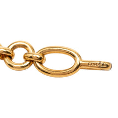 シャネル RUE CAMBON カンボン ヴィンテージ ネックレス ゴールド メッキ レディース CHANEL 【中古】