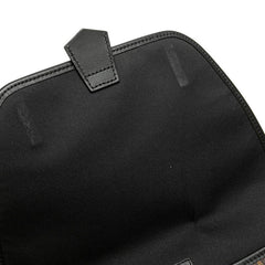 ルイ ヴィトン モノグラム マカサー マグネティック メッセンジャー 斜め掛け ショルダーバッグ M45557 ブラウン ブラック PVC レザー レディース LOUIS VUITTON 【中古】