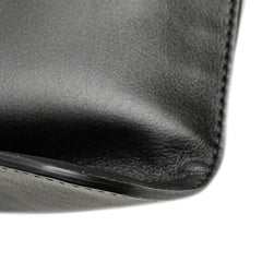 フェンディ ロゴ トートバッグ 7VA538 ブラック レザー レディース FENDI 【中古】