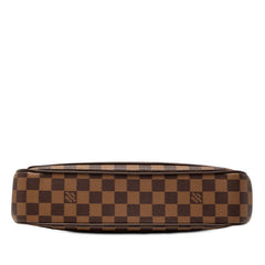 ルイ ヴィトン ダミエ オーバーニュ ショルダーバッグ N51129 ブラウン PVC レザー レディース LOUIS VUITTON 【中古】