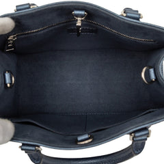 ルイ ヴィトン モノグラム アンプラント オンザゴーPM ハンドバッグ ショルダーバッグ 2WAY M58956 メタリックブルー レザー レディース LOUIS VUITTON 【中古】