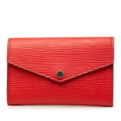 ルイ ヴィトン エピ クレフス ラバト コインケース 小銭入れ レッド レザー レディース LOUIS VUITTON 【中古】