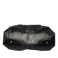 グッチ ハンドバッグ ボストンバッグ 189881 ブラック レザー レディース GUCCI 中古