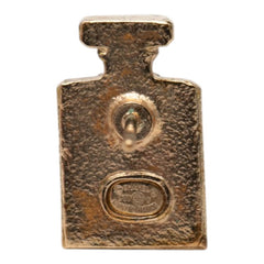 シャネル No.5 パフュームボトル スタッドピアス D20C ゴールド メッキ レディース CHANEL 【中古】