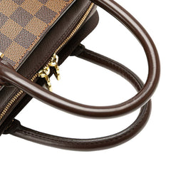 ルイ ヴィトン ダミエ トリアナ ハンドバッグ N51155 ブラウン PVC レザー レディース LOUIS VUITTON 【中古】
