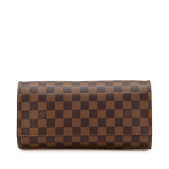 ルイ ヴィトン ダミエ トリアナ ハンドバッグ N51155 ブラウン PVC レザー レディース LOUIS VUITTON 【中古】
