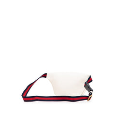 グッチ ロゴプリント ウエストバッグ ボディバッグ 527792 ホワイト マルチカラー レザー レディース GUCCI 【中古】