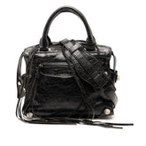 バレンシアガ シティ ハンドバッグ ショルダーバッグ 2WAY 443721 ブラック レザー レディース BALENCIAGA 【中古】