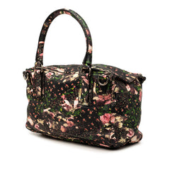 ジバンシー パンドラ フラワー ハンドバッグ ショルダーバッグ 2WAY ブラック マルチカラー レザー レディース Givenchy 【中古】