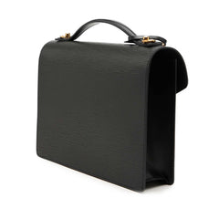 ルイ ヴィトン エピ モンソー ハンドバッグ ショルダーバッグ 2WAY M52122 ノワール ブラック レザー レディース LOUIS VUITTON 【中古】