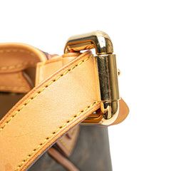 ルイ ヴィトン モノグラム ハドソンGM ショルダーバッグ M40045 ブラウン PVC レザー レディース LOUIS VUITTON 【中古】