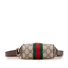 グッチ GGスプリーム オフィディア ショルダーバッグ 598127 ベージュ ブラウン PVC レザー レディース GUCCI 【中古】