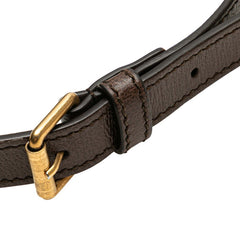 グッチ GGスプリーム オフィディア ショルダーバッグ 598127 ベージュ ブラウン PVC レザー レディース GUCCI 【中古】