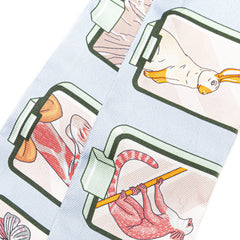 エルメス ツイリー HERMES STORY エルメス ストーリー スカーフ ライトブルー ピンク マルチカラー シルク レディース HERMES 【中古】