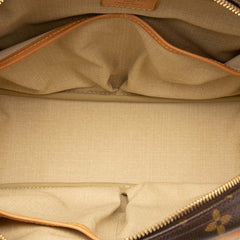 ルイ ヴィトン モノグラム トゥルーヴィル ハンドバッグ M42228 ブラウン PVC レザー レディース LOUIS VUITTON 【中古】