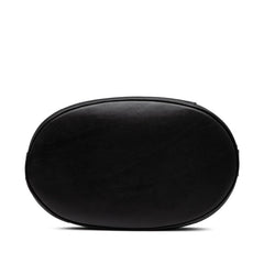 サルヴァトーレフェラガモ ガンチーニ ワンショルダーバッグ ブラック レザー レディース Salvatore Ferragamo 【中古】