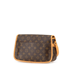 ルイ ヴィトン モノグラム ソローニュ 斜め掛け ショルダーバッグ M42250 ブラウン PVC レザー レディース LOUIS VUITTON 【中古】