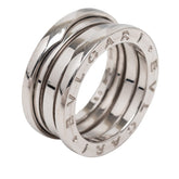 ブルガリ B-zero1 ビーゼロワン リング 指輪 #50 K18WG ホワイトゴールド レディース BVLGARI 中古
