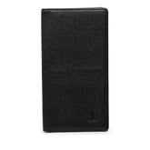 ルイ ヴィトン タイガ ポルトバルール カルトクレディ 二つ折り 長財布 M30392 ブラック タイガレザー メンズ LOUIS VUITTON 【中古】