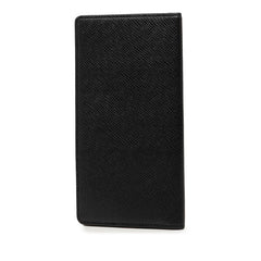 ルイ ヴィトン タイガ ポルトバルール カルトクレディ 二つ折り 長財布 M30392 ブラック タイガレザー メンズ LOUIS VUITTON 【中古】