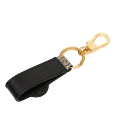 グッチ GGスプリーム インターロッキングG キーホルダー チャーム 701432 ベージュ ブラック PVC レザー レディース GUCCI 【中古】