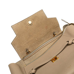 セリーヌ ベルトバッグ ハンドバッグ ワンショルダーバッグ 2WAY ベージュ レザー レディース CELINE 【中古】
