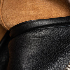 ロエベ アナグラム ハンドバッグ ショルダーバッグ 2WAY ブラック レザー レディース LOEWE 【中古】