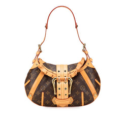 ルイ ヴィトン モノグラム レオノール ショルダーバッグ ハンドバッグ M92394 ブラウン PVC レザー レディース LOUIS VUITTON 【中古】