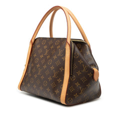ルイ ヴィトン モノグラム マレMM ハンドバッグ M41070 ブラウン PVC レザー レディース LOUIS VUITTON 【中古】