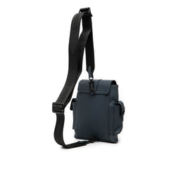 ルイ ヴィトン クリストファーXS ショルダーバッグ ボディバッグ M58494 ネイビー トリヨンレザー メンズ LOUIS VUITTON 中古