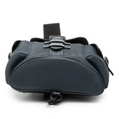 ルイ ヴィトン クリストファーXS ショルダーバッグ ボディバッグ M58494 ネイビー トリヨンレザー メンズ LOUIS VUITTON 中古