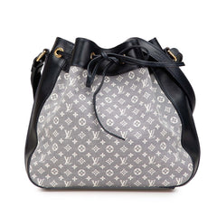 ルイ ヴィトン モノグラム イディール ノエPM ショルダーバッグ M40680 アンクル ネイビー キャンバス レザー レディース LOUIS VUITTON 【中古】