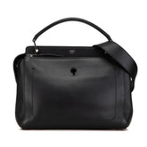 フェンディ ドットコム ハンドバッグ ショルダーバッグ 2WAY 8BN293 ブラック レザー レディース FENDI 【中古】