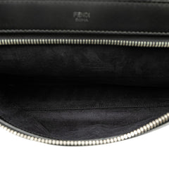フェンディ ドットコム ハンドバッグ ショルダーバッグ 2WAY 8BN293 ブラック レザー レディース FENDI 【中古】