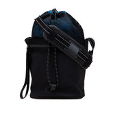 ボッテガヴェネタ ショルダーバッグ ブラック ナイロン ポリエステル レザー レディース BOTTEGAVENETA 【中古】