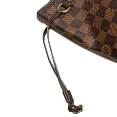 ルイ ヴィトン ダミエ ネヴァーフルPM ハンドバッグ トートバッグ N51109 ブラウン PVC レザー レディース LOUIS VUITTON 【中古】