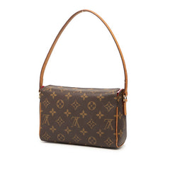 ルイ ヴィトン モノグラム レシタル ハンドバッグ M51900 ブラウン PVC レザー レディース LOUIS VUITTON 【中古】