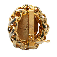 シャネル ヴィンテージ ココマーク 稲穂 モチーフ イヤリング ゴールド メッキ レディース CHANEL 【中古】