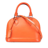 ルイ ヴィトン エピ アルマBB ハンドバッグ ショルダーバッグ 2WAY M40854 ピモン オレンジ レザー レディース LOUIS VUITTON 【中古】