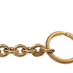 シャネル ヴィンテージ ロゴリング キーホルダー チャーム 93P刻印 ゴールド メッキ レディース CHANEL 【中古】