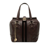 グッチ グッチシマ ハンドバッグ ドクターズバッグ 146002 ブラウン レザー レディース GUCCI 【中古】