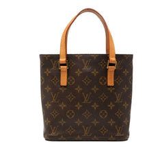 ルイ ヴィトン モノグラム ヴァヴァンPM ハンドバッグ M51172 ブラウン PVC レザー レディース LOUIS VUITTON 中古