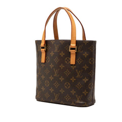 ルイ ヴィトン モノグラム ヴァヴァンPM ハンドバッグ M51172 ブラウン PVC レザー レディース LOUIS VUITTON 中古